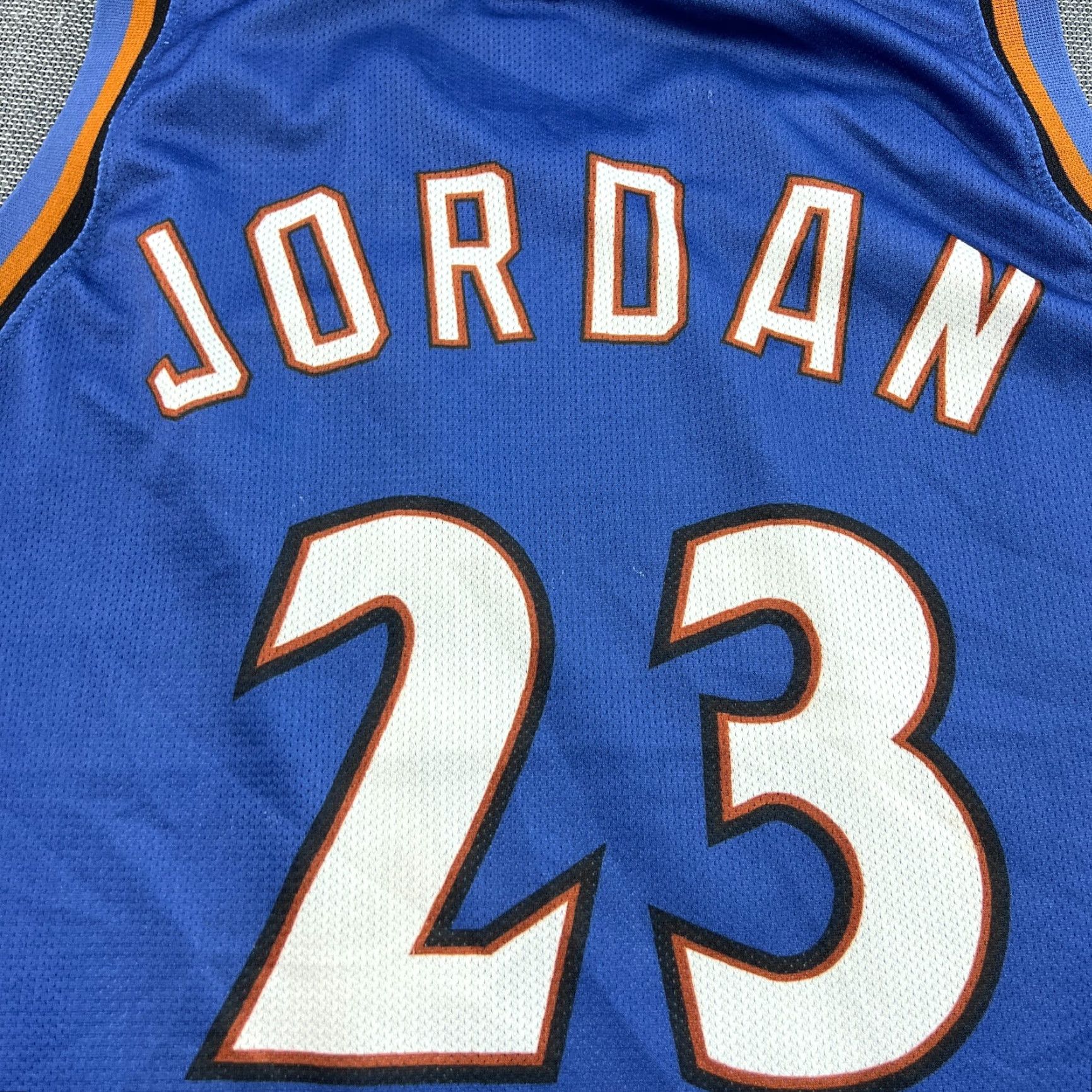 Champion Washington Wizards Michael Jordan Basketball Jersey Mens L Champion Blue NBA Tank Jersey Sports Size US L / EU 52-54 / 3 - 5 Thumbnail