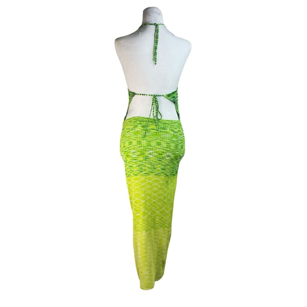 Other ALANI NOELLE FUTURE COLLECTIVE Women Green Open Back Dress S Size S / US 4 / IT 40 - 6 Thumbnail