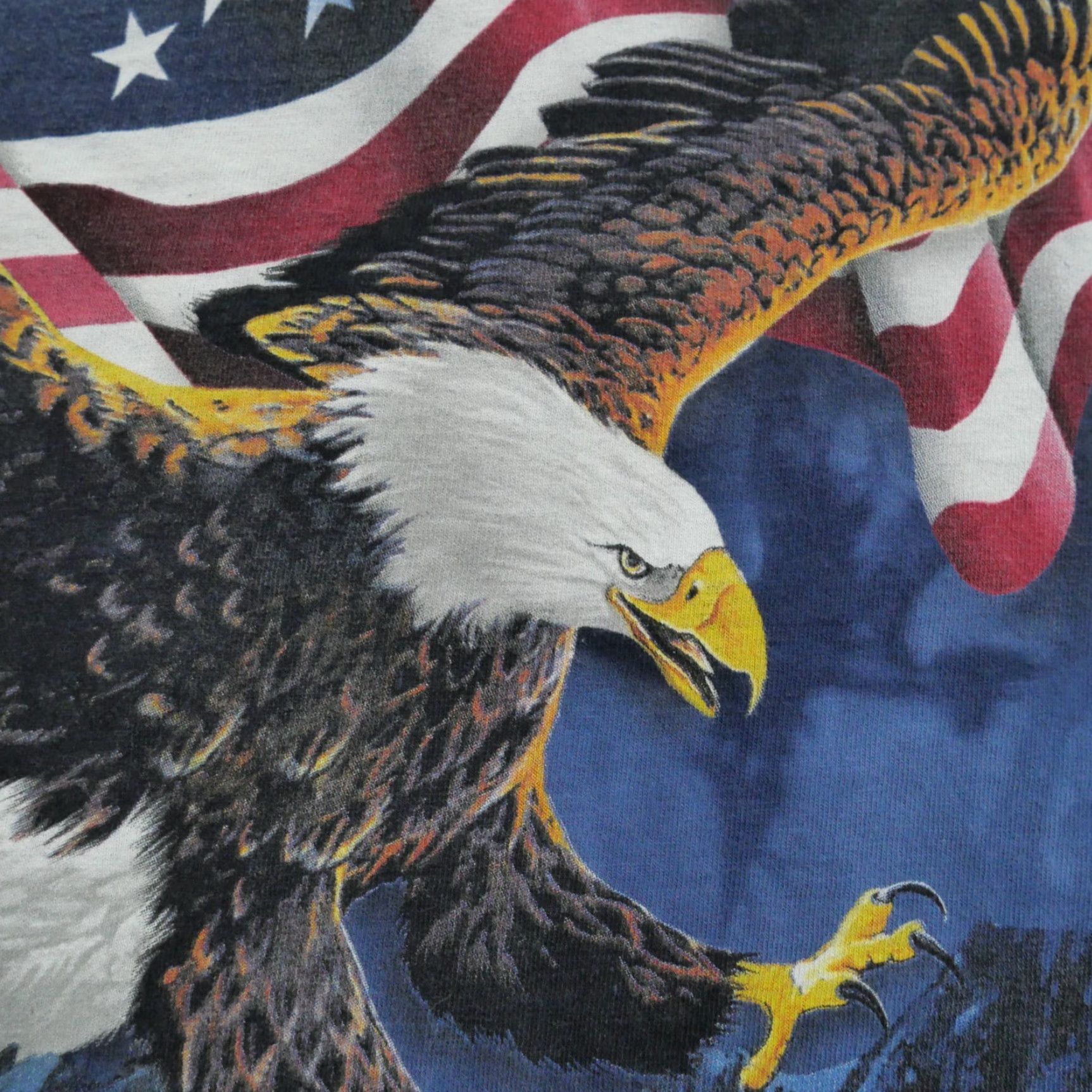 The Mountain VINTAGE The Mountain T Shirt Mens M Blue Tie Dye Bald Eagle United States Shirt Mens M Blue Tie Dye Bald Eagle United States Size US M / EU 48-50 / 2 - 2 Thumbnail