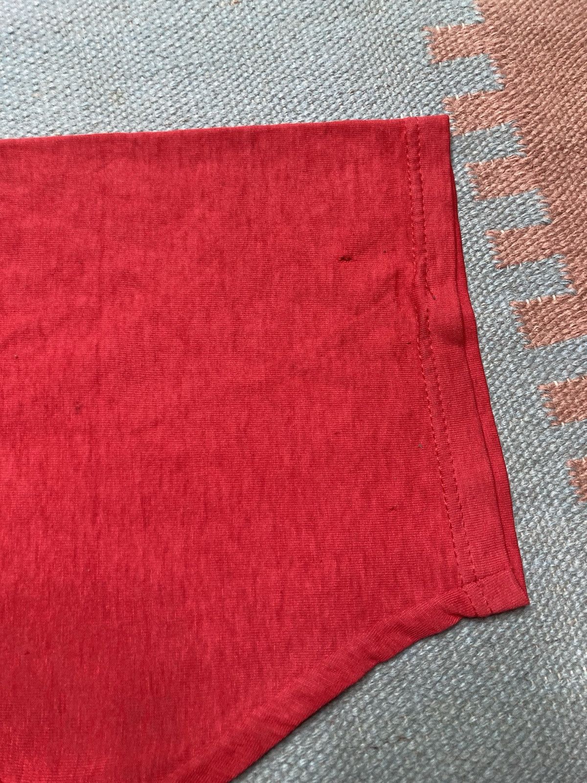 Fruit Of The Loom × Vintage t shirt Red Thunder michigan faded distressed paper thin XL Size US XL / EU 56 / 4 - 9 Thumbnail