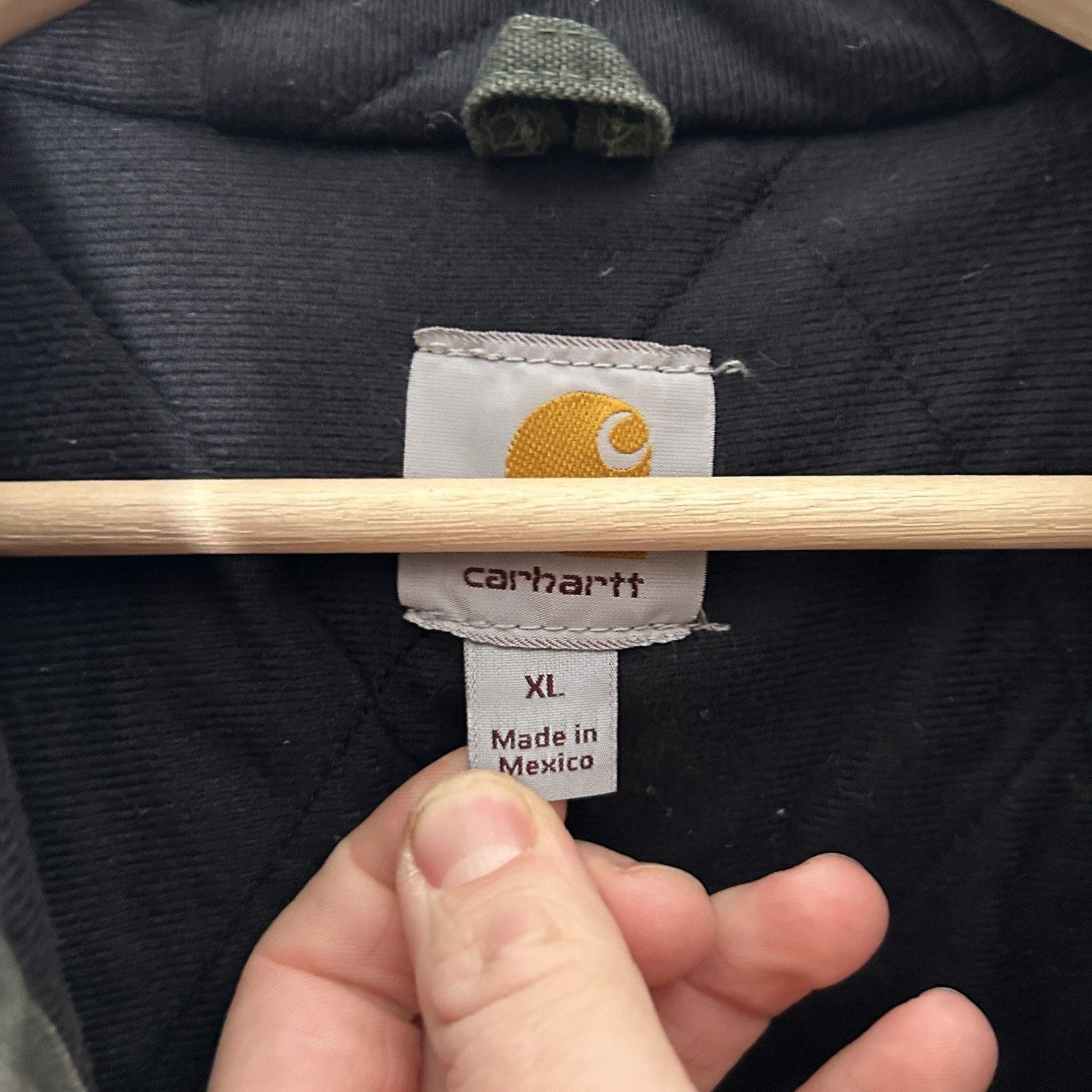 Carhartt Vintage Carhartt Quilted Active Jacket “Moss Green” J130 Size US XXL / EU 58 / 5 - 7 Thumbnail