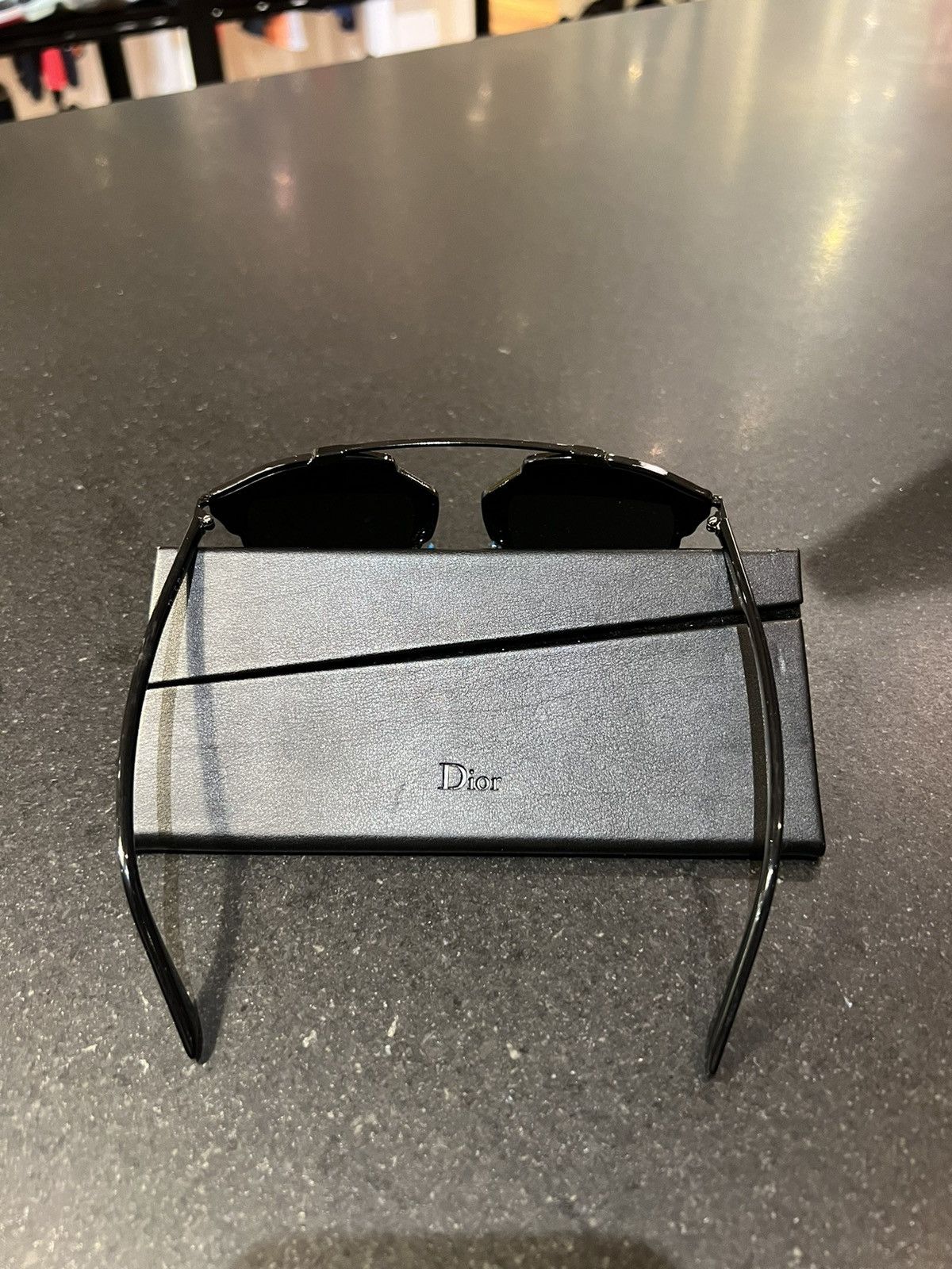 Dior Dior Soreal Split Sunglasses new black Size ONE SIZE - 4 Thumbnail