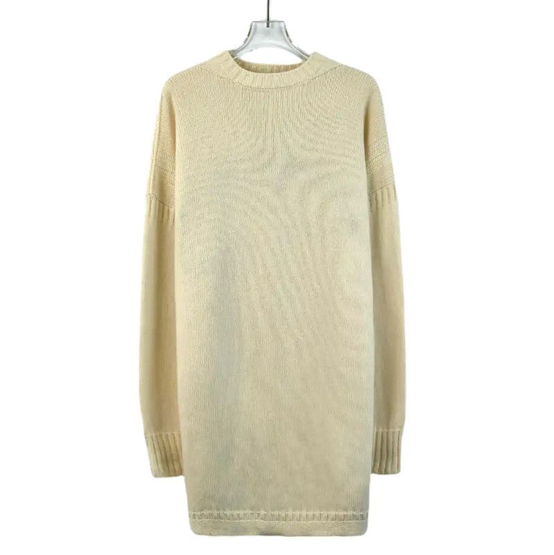 Dior Dior Beige Wool Women's Sweater 0089 Size M / US 6-8 / IT 42-44 - 1 Thumbnail
