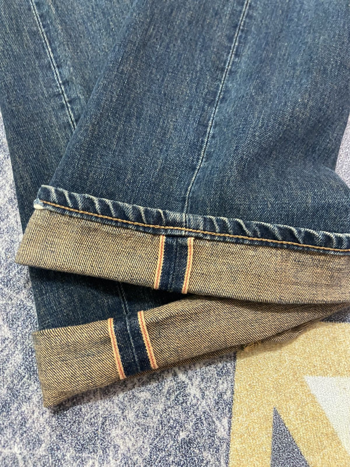 Edwin × Vintage VINTAGE EDWIN DENIM 505 SELVAGE Size US 30 / EU 46 - 17 Thumbnail