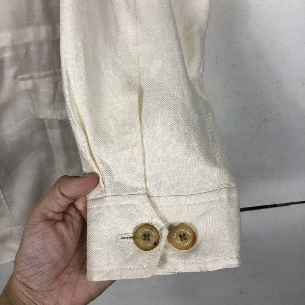 Japanese Brand 🔥VINTAGE CHORE WORK JACKET AQUASCUTUM LONDON MULTI POCKETS Size US L / EU 52-54 / 3 - 17 Thumbnail