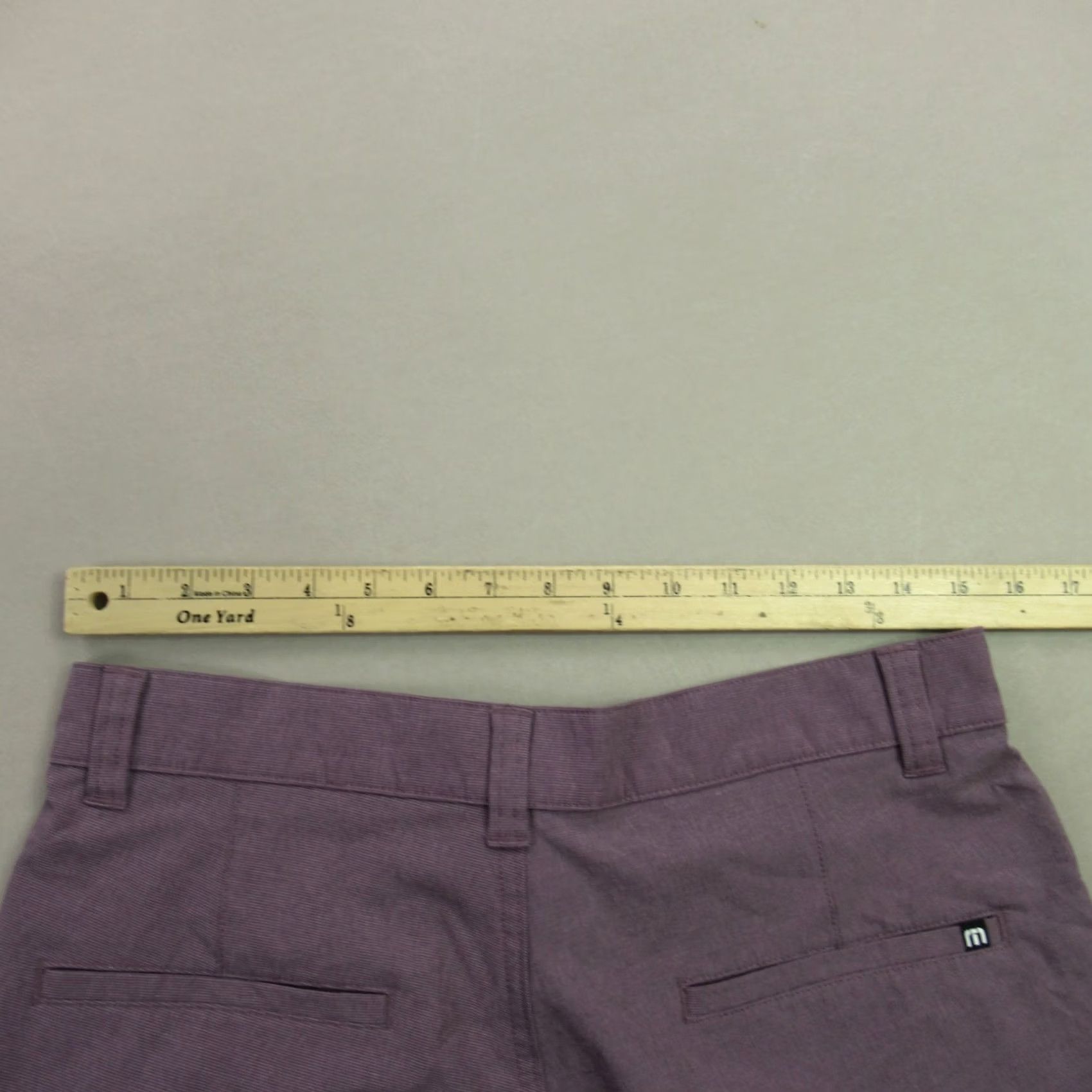 TravisMathew Travis Mathew Shorts Mens 30 Pockets Button Lightweight Outdoors Purple Chino Size US 30 / EU 46 - 5 Thumbnail