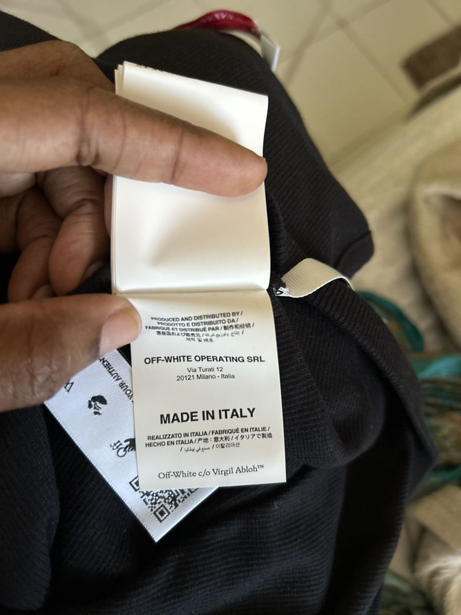 Off-White Off-White Black Ribbed Tank Dress Size S / US 4 / IT 40 - 5 Thumbnail