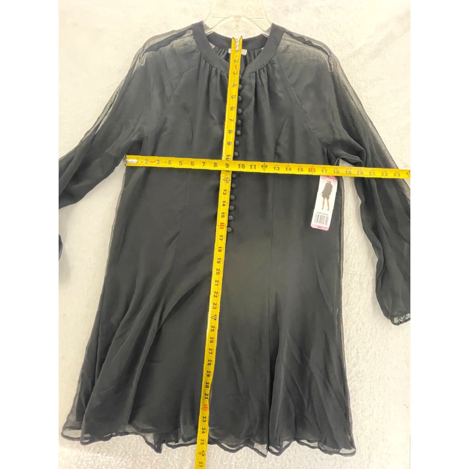Joie JOIE Dress Ladies Small Black Balloon Sleeve NWT Limited Edition Size S / US 4 / IT 40 - 5 Thumbnail