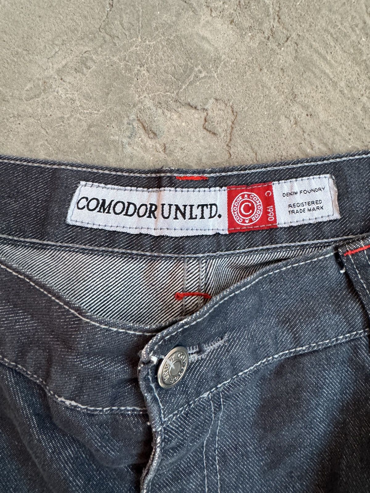 Japanese Brand × Vintage Vintage Workwear Baggy Double Knee Distressed Denim Pants Size US 32 / EU 48 - 14 Thumbnail