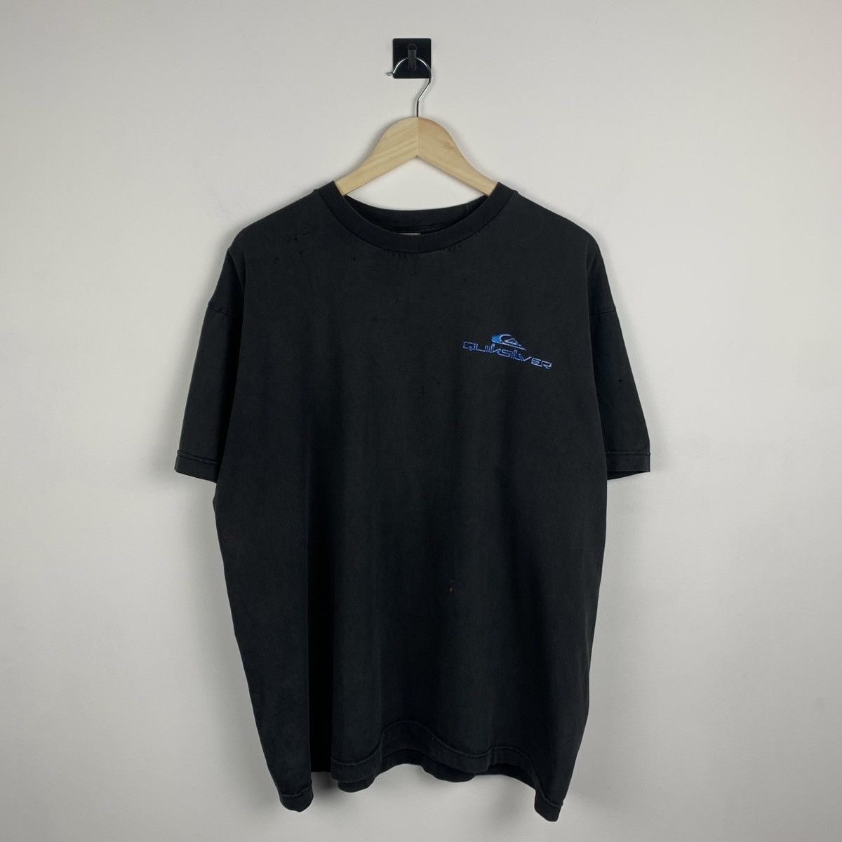 Quiksilver Vintage Quiksilver Faded Distressed T-Shirt Made IN USA XL Size US XL / EU 56 / 4 - 9 Thumbnail