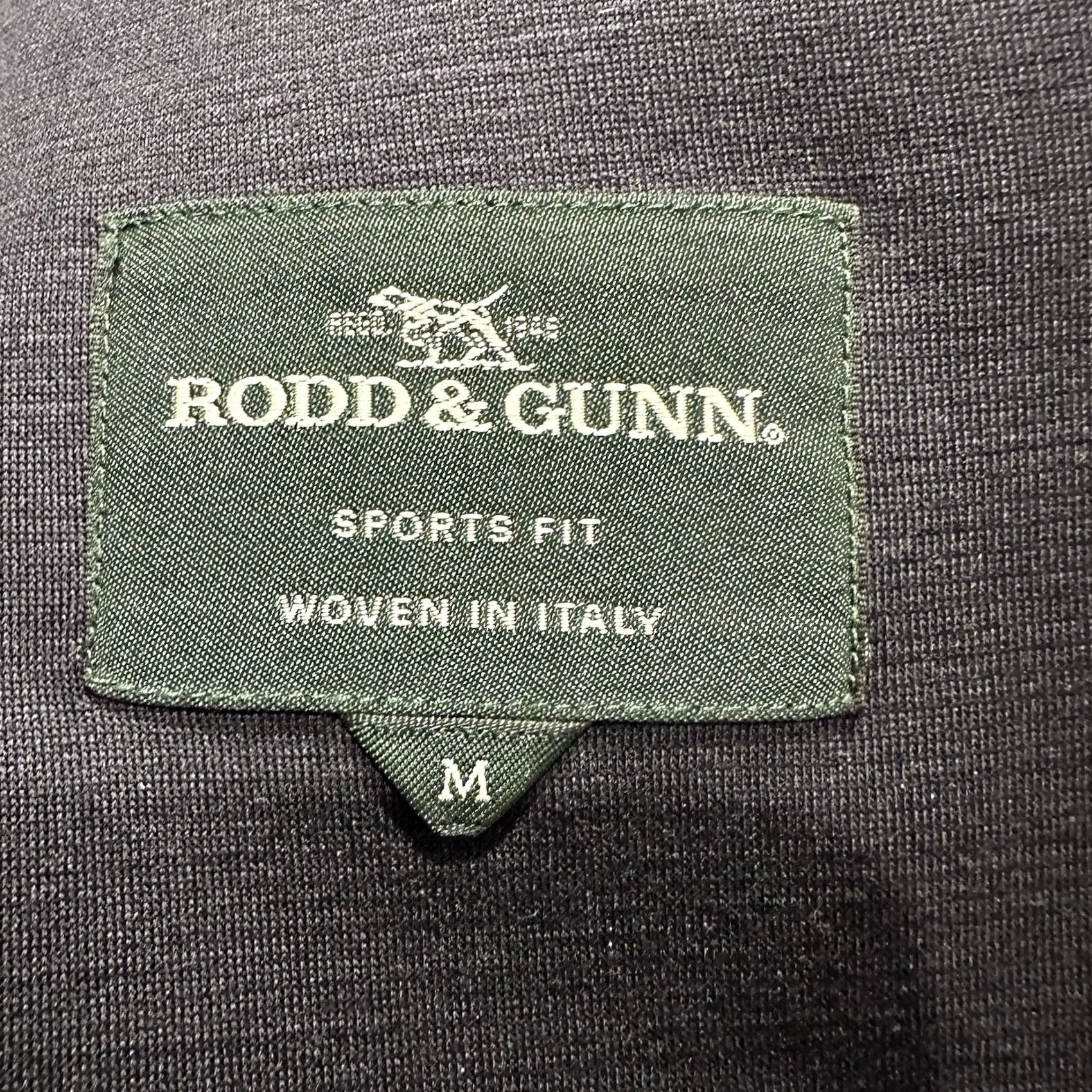Rodd & Gunn Rodd & Gunn Blazer Mens Medium Navy Blue Wool Surgeons Cuff Sports Jacket Short Notch 42 Chest Flat Front Double-Vented Size 40R - 4 Thumbnail