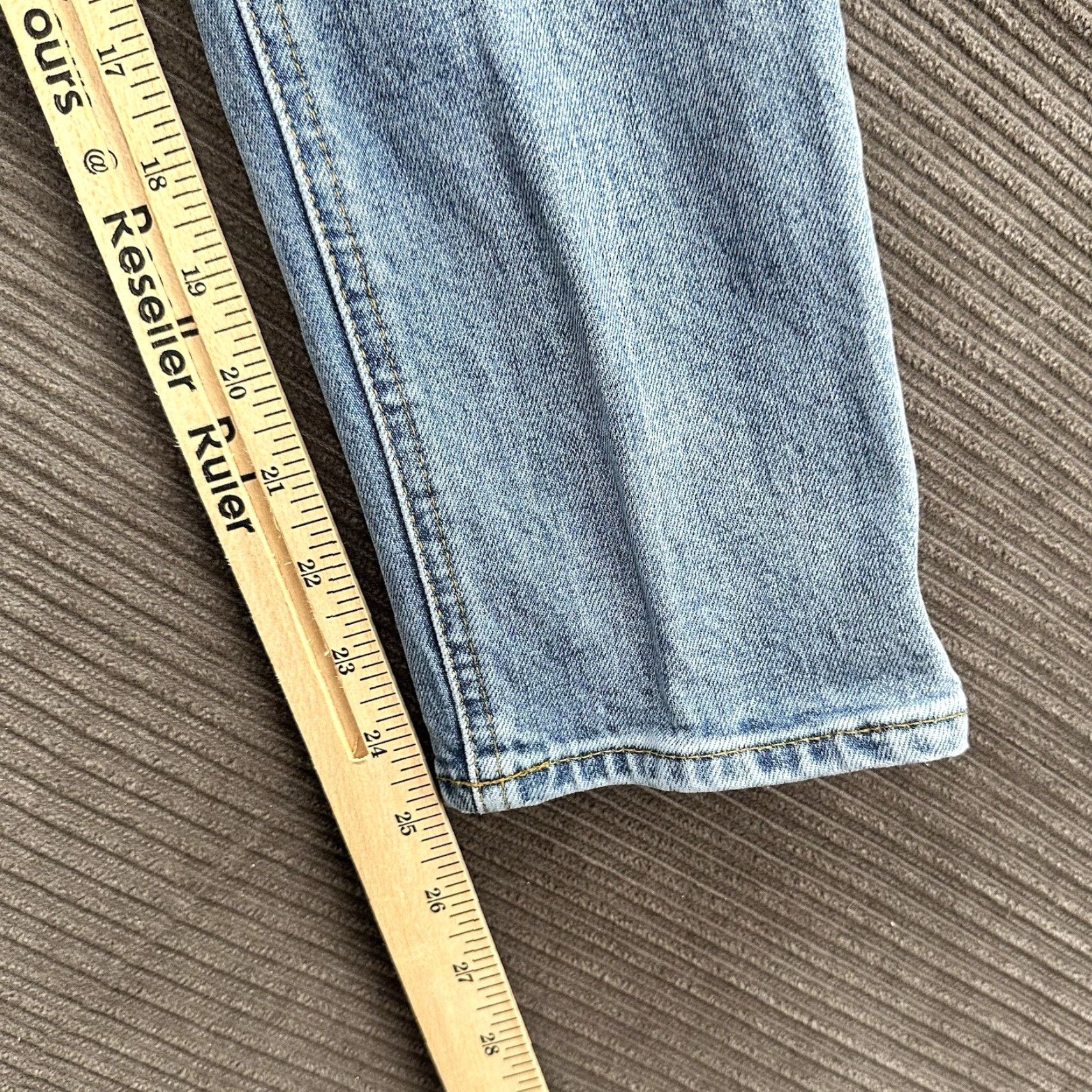 Lucky Brand Lucky Brand Jeans Dungarees Bridgette Straight Size 27 Large Blue Denim 90s City USA Womens Regular Vintage No N/A Size 27" / US 4 / IT 40 - 6 Thumbnail