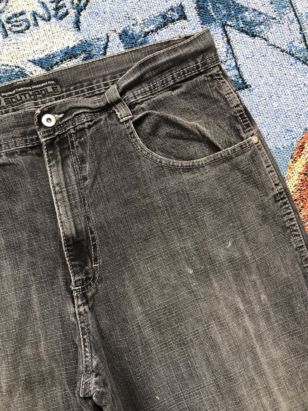 Southpole Vintage SouthPole faded brown tab denim Size US 40 / EU 56 - 8 Thumbnail