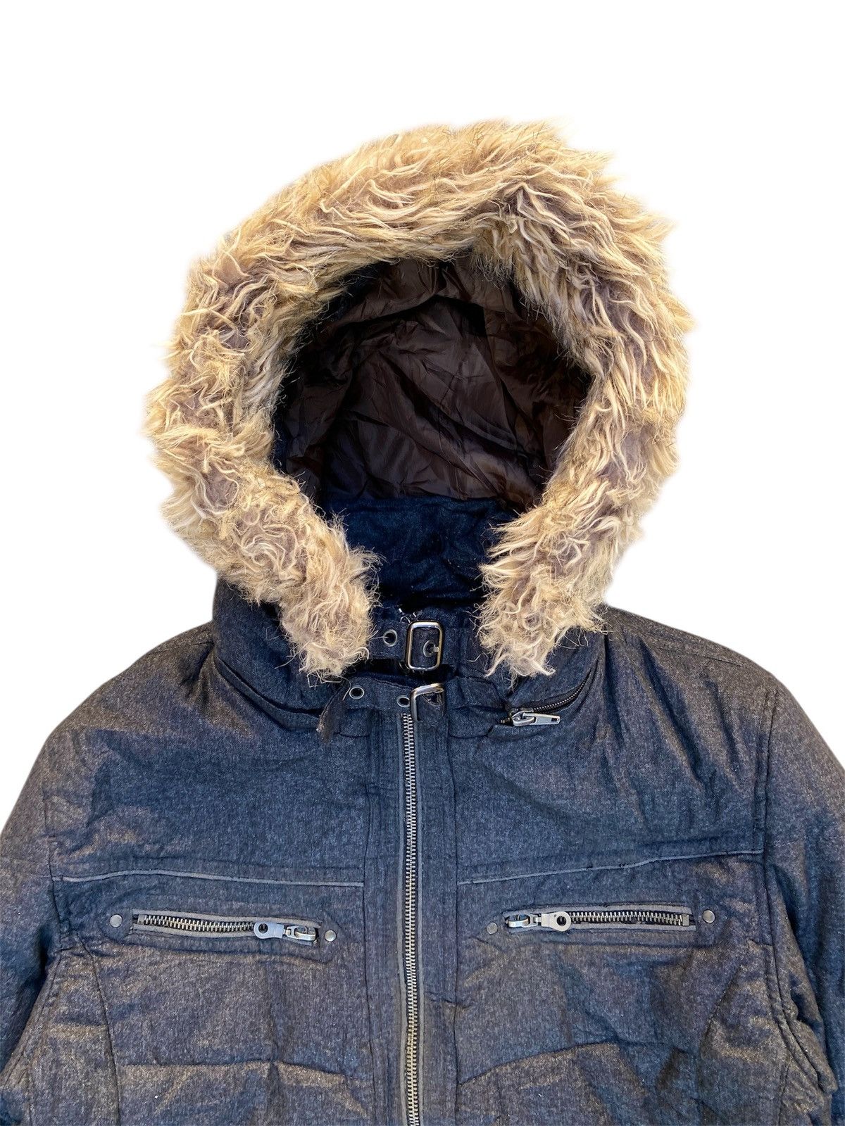 If Six Was Nine × Japanese Brand × Le Grande Bleu (L.G.B.) Louis Chavlon Bondage Fur Jacket Gothic Punk Size US L / EU 52-54 / 3 - 2 Thumbnail