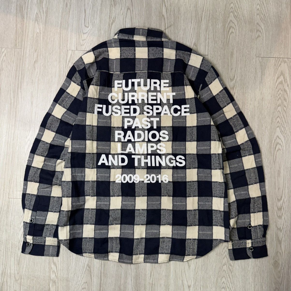 thisisneverthat THISISNEVERTHAT SS 16 cpf backprint plaid flannel button Size US L / EU 52-54 / 3 - 1 Thumbnail