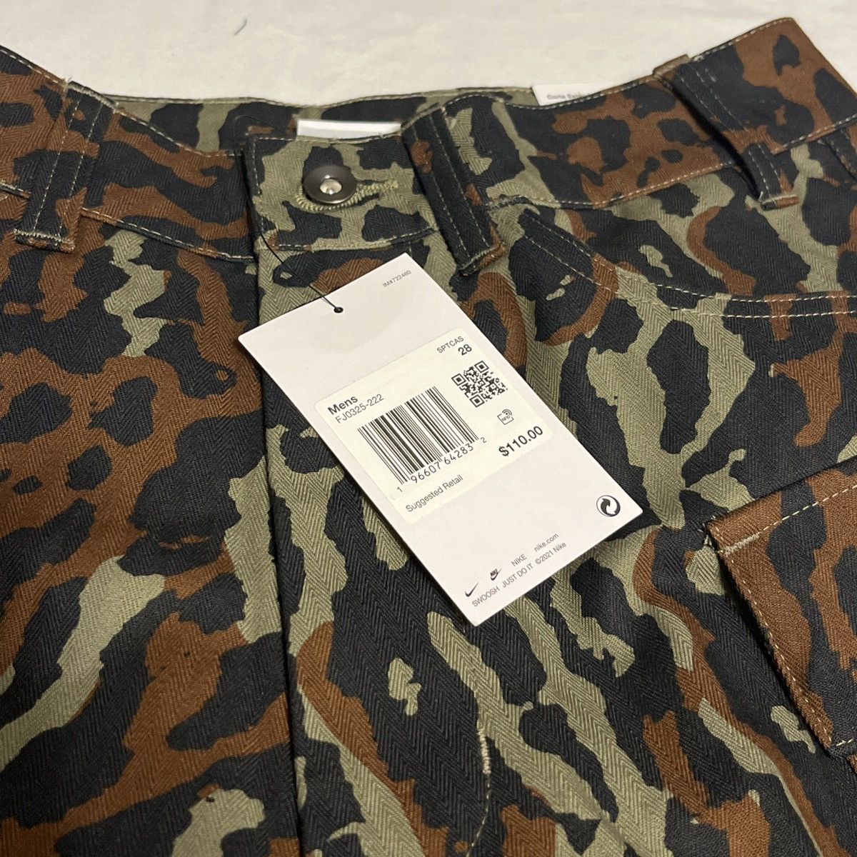 Nike Realtree Camo Cargo Pants Mens Size 28x31 Skater