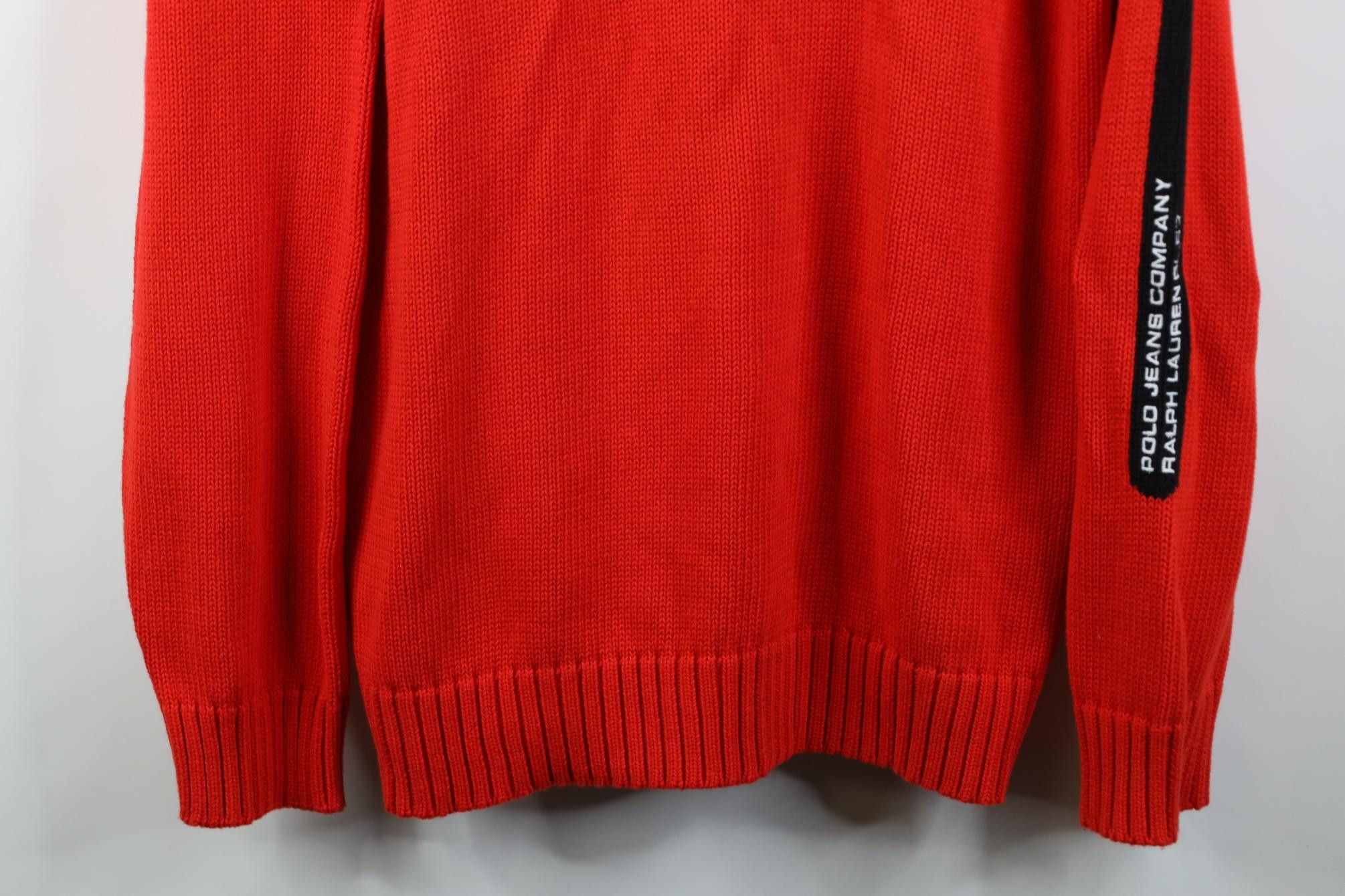 Polo Ralph Lauren Deadstock Vintage 90s Ralph Lauren Cotton Crewneck Sweater Size US XL / EU 56 / 4 - 3 Thumbnail