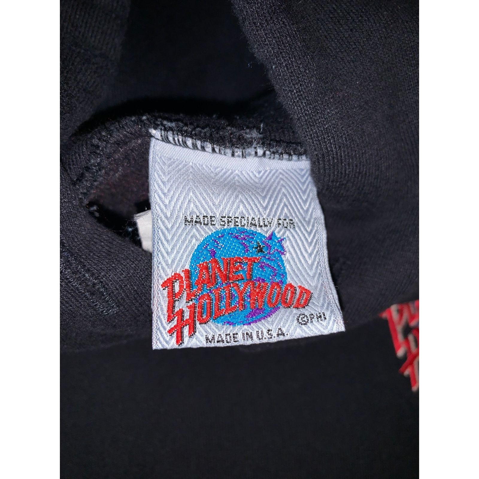 Planet Hollywood Planet Hollywood Las Vegas Hoodie Mens XL Black Size US XL / EU 56 / 4 - 7 Thumbnail
