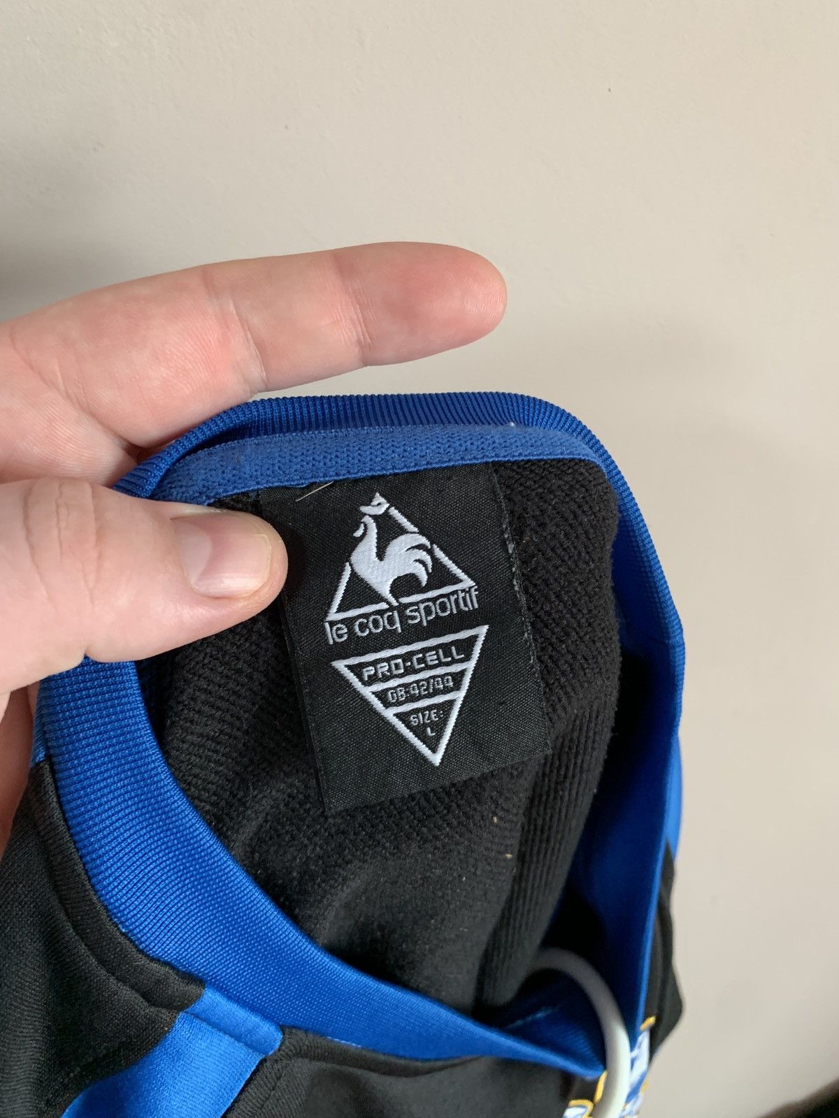 Le Coq Sportif Everton Vintage Football Sweatshirt Le Coq Sportif Soccer L Size US L / EU 52-54 / 3 - 8 Thumbnail