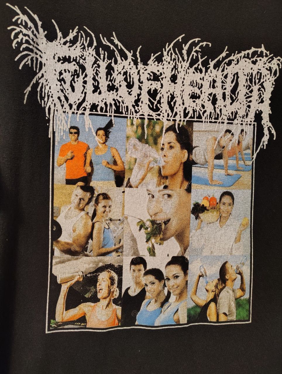 Band Tees FULL OF HELL "Full Of Health" T-shirt BLACK (L) Size US L / EU 52-54 / 3 - 2 Thumbnail