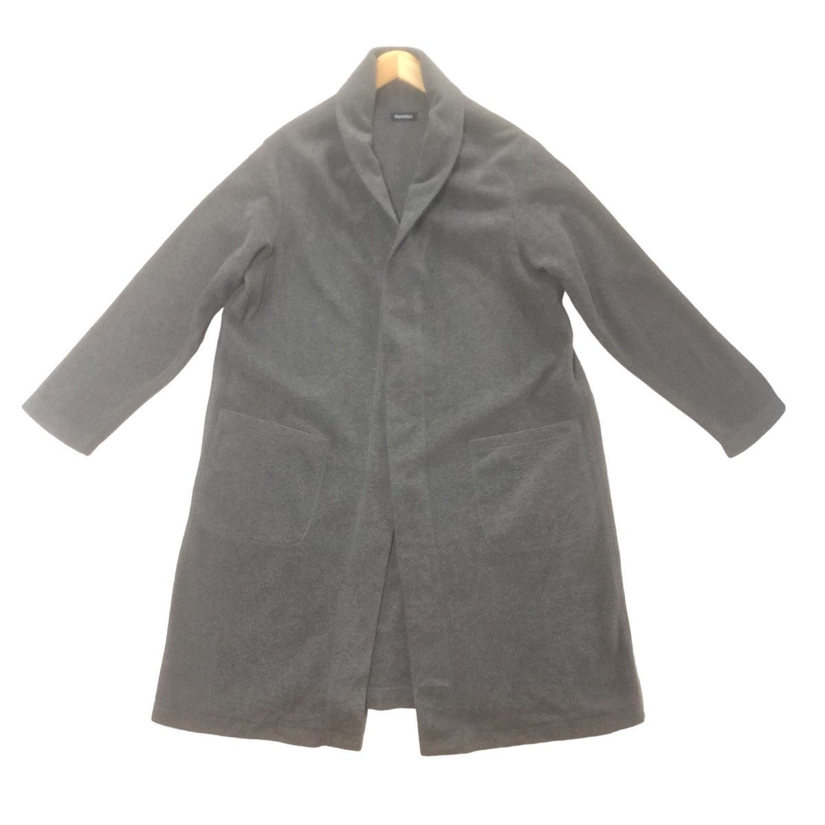 Issey Miyake × Japanese Brand × Vintage Vintage Plantation by Issey Miyake Wool Trench Jacket Size US L / EU 52-54 / 3 - 1 Thumbnail