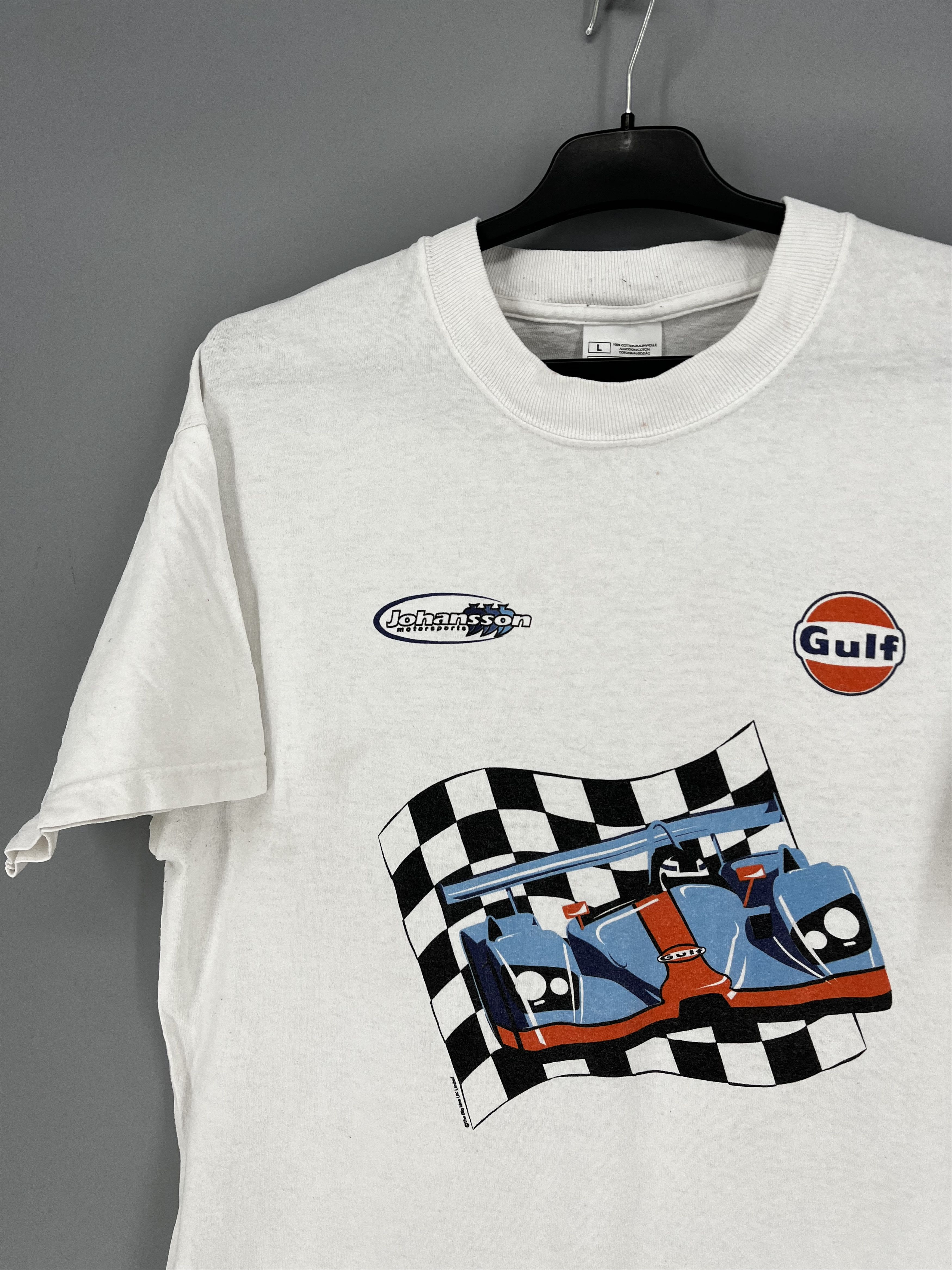 Formula 1 Vintage Aston Martin Racing Gulf AMR Motors GT Team T-Shirt Size US M / EU 48-50 / 2 - 7 Thumbnail