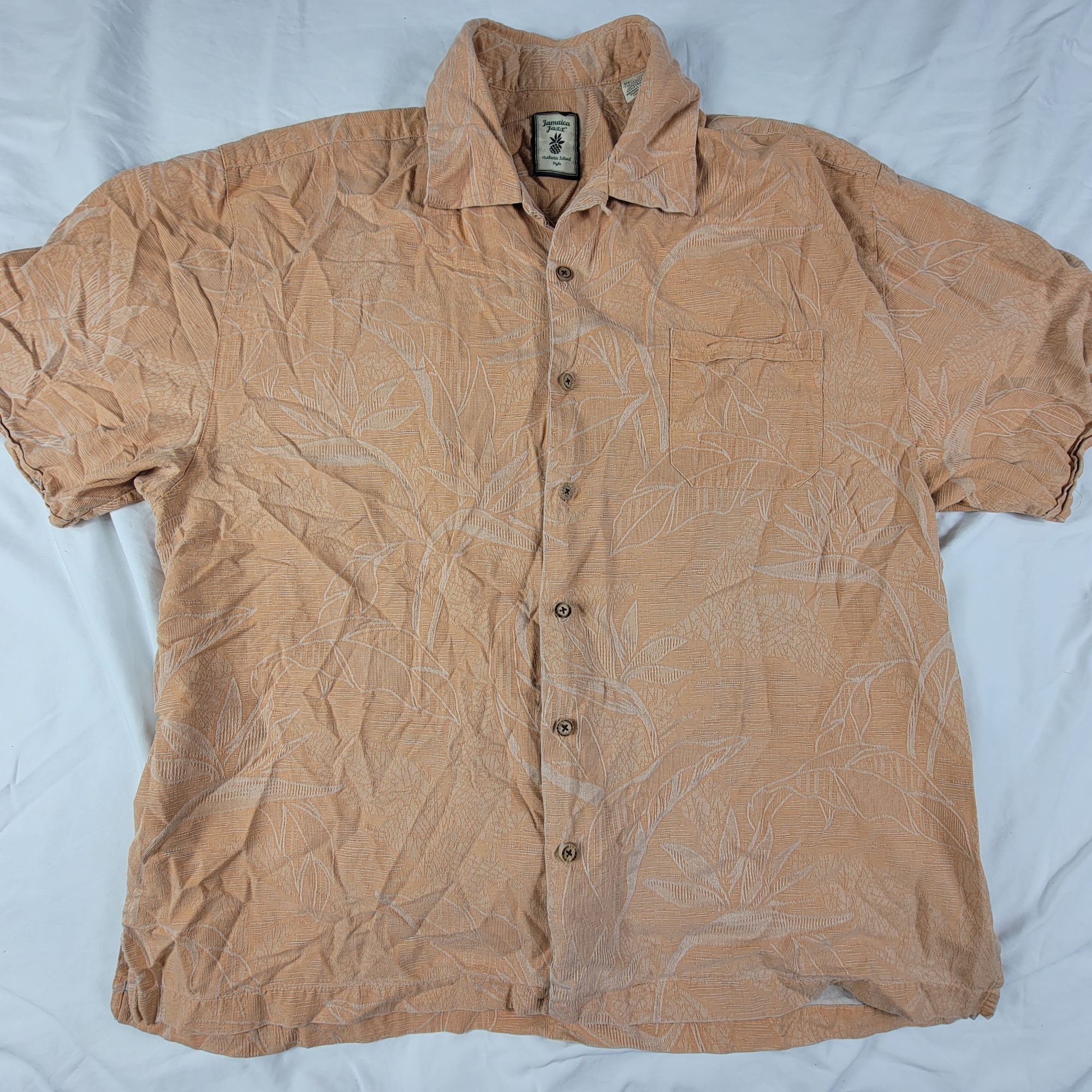 Other Jamaica Jaxx Authentic Island Style Mens XXL Short Sleeve Si Size US XXL / EU 58 / 5 - 1 Thumbnail