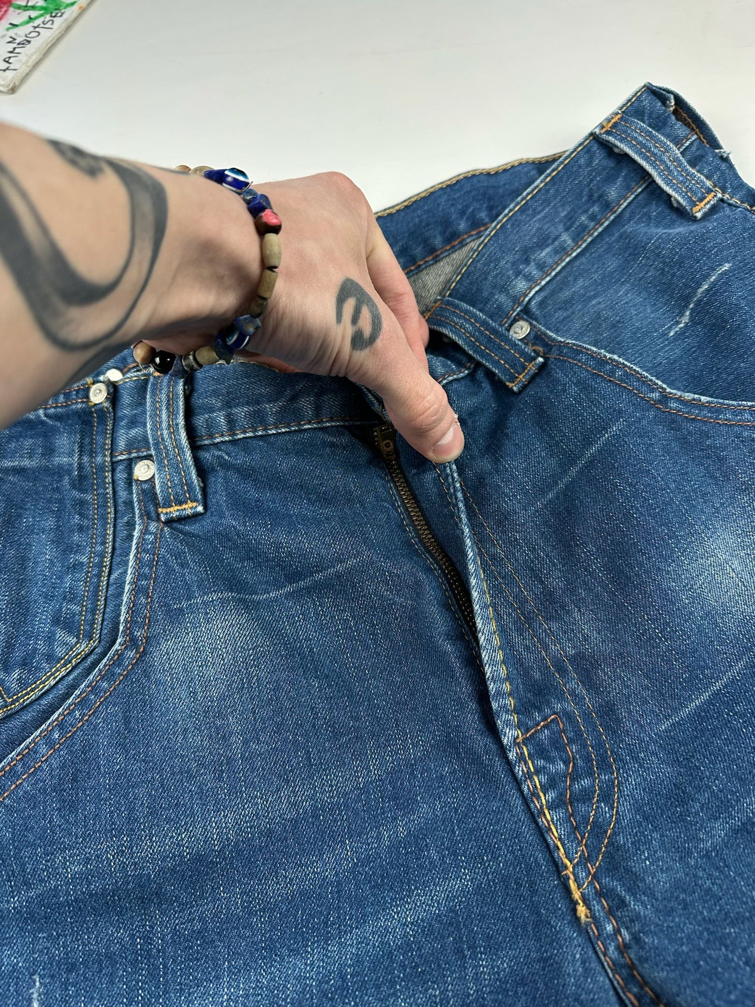 Levi's Levis Engineered Jeans Buckle Back Tag Size US 34 / EU 50 - 6 Thumbnail