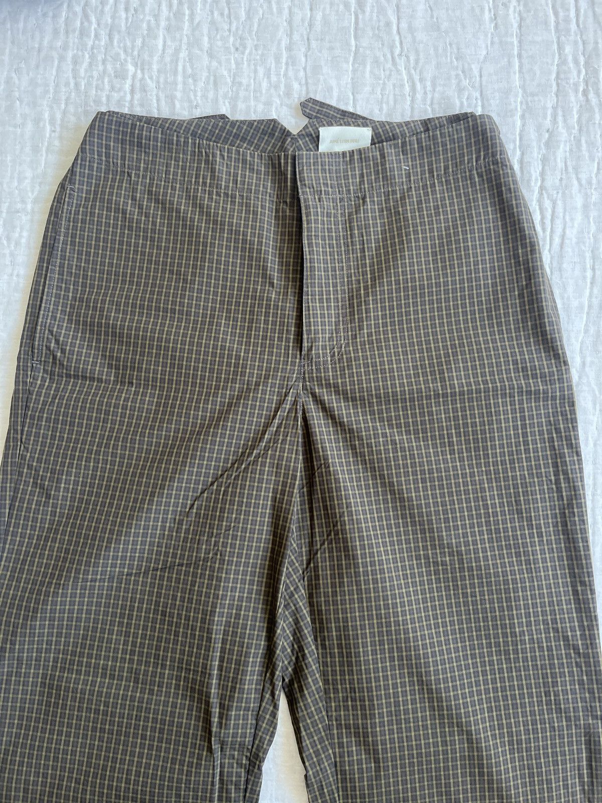 Aime Leon Dore Aime Leon Dore Unisex Plaid Nylon Trouser (Small) Size US 30 / EU 46 - 1 Thumbnail