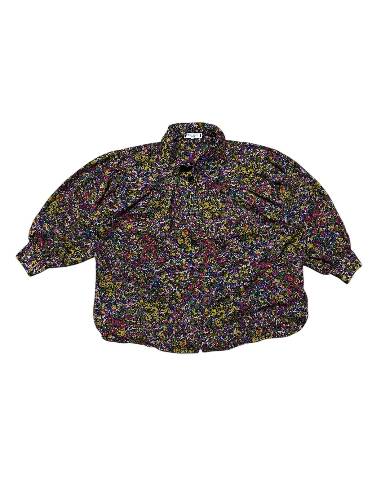 Vintage × Yves Saint Laurent Yves saint laurent flora shirts Size S / US 4 / IT 40 - 4 Thumbnail