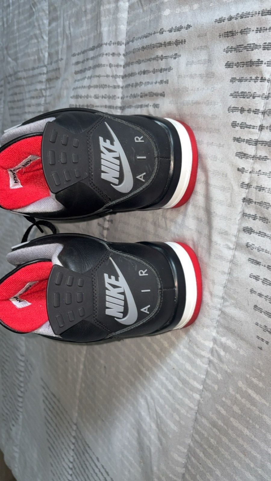 Jordan Brand jordan 4 retro bred reimagined Size US 12.5 / EU 45-46 - 4 Thumbnail