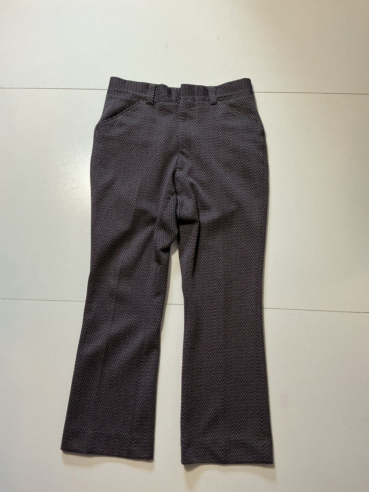 Vintage Vintage 60s 70s Polyester Talon Zip Disco Rockabilly Pants Size US 32 / EU 48 - 1 Thumbnail