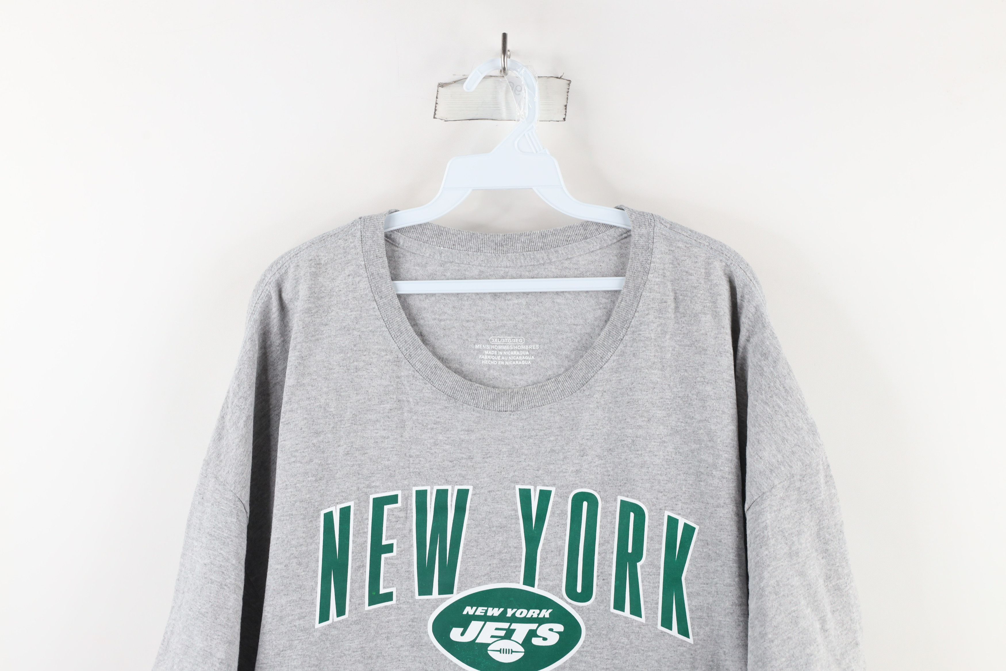 Vintage Vintage Out New York Jets Football Short Sleeve T-Shirt Gray Size US XXL / EU 58 / 5 - 2 Thumbnail
