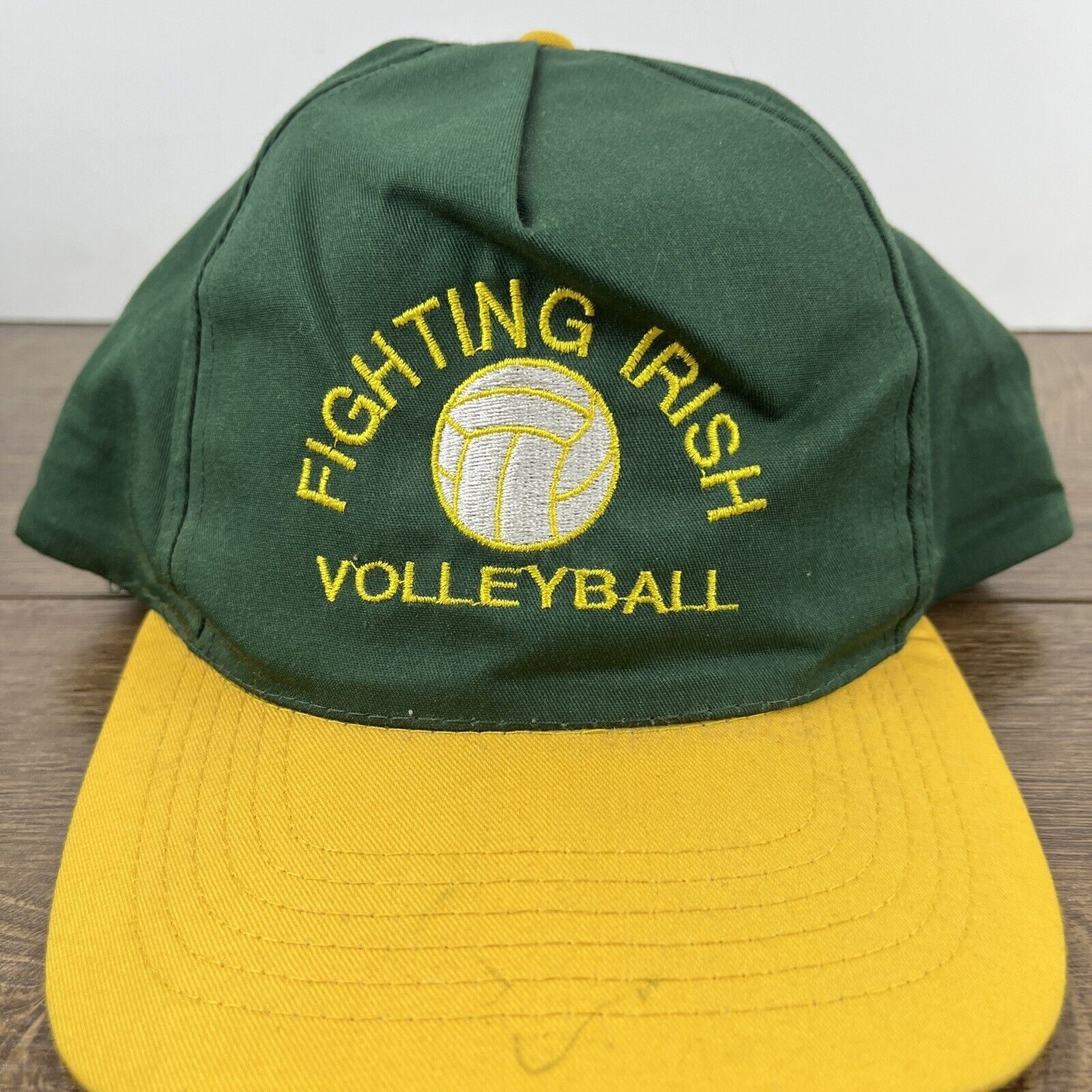Other Notre Dame Fighting Irish Hat Volleyball Green Hat Snapback Size ONE SIZE - 7 Thumbnail