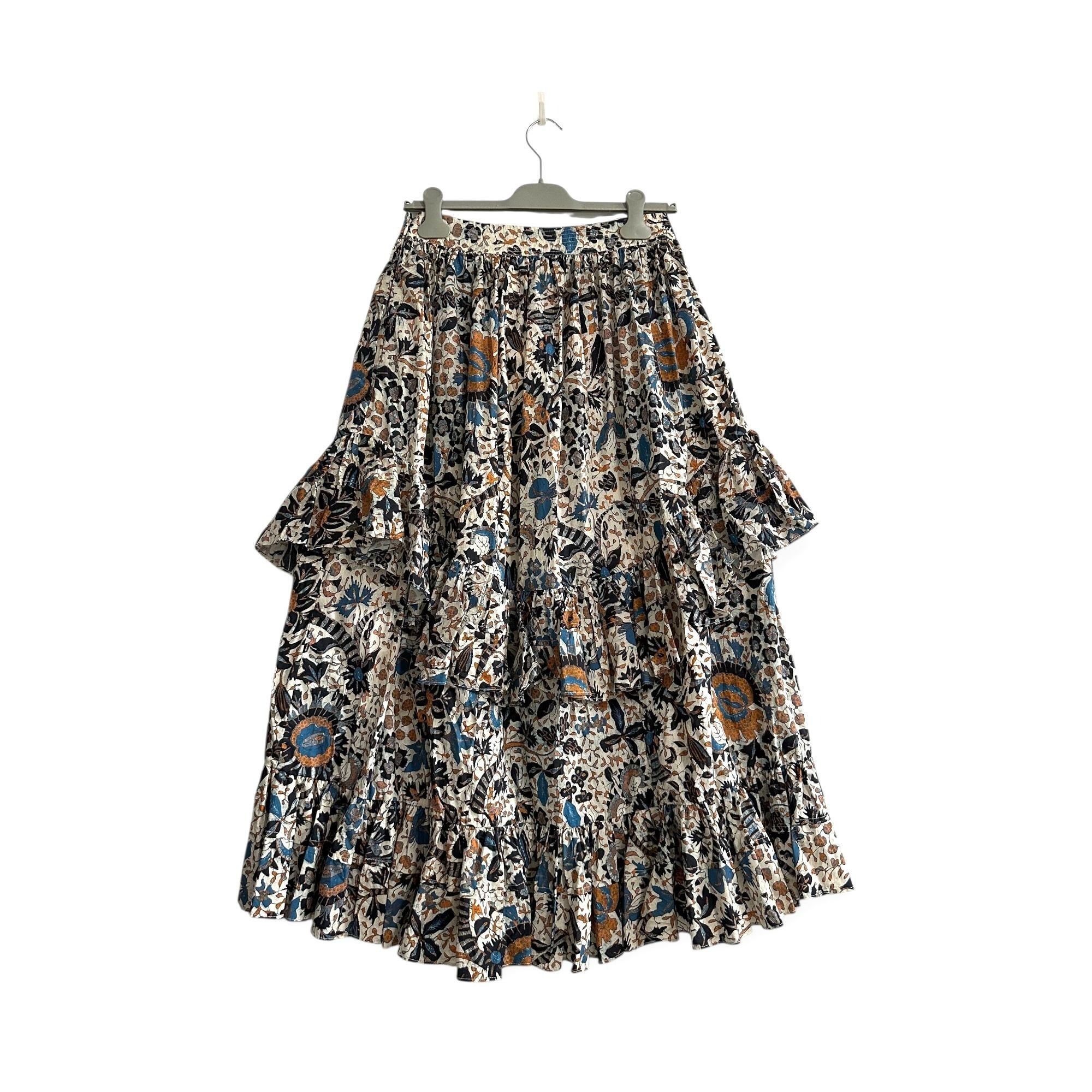 Ulla Johnson Ulla Johnson Allegra Skirt in Clematis Size 6 NWT Size 28" / US 6 / IT 42 - 2 Thumbnail