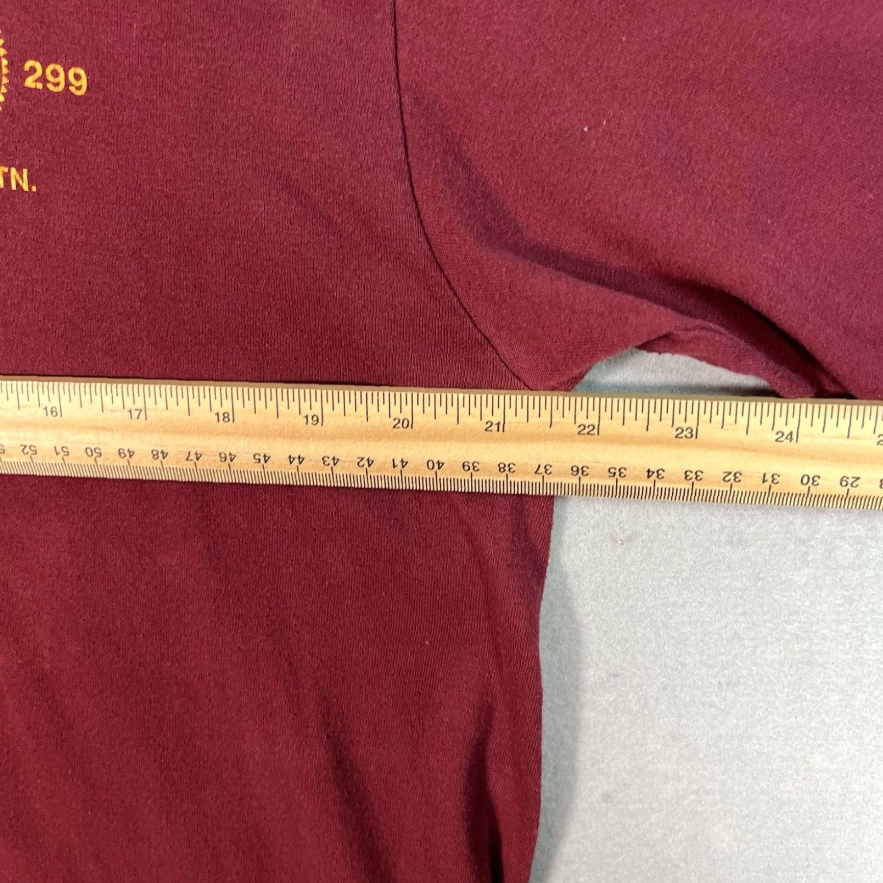 Vintage VINTAGE 90s Aluminum Brick Glass Workers Union Graphic Tee Adult Large Red Mens Size US L / EU 52-54 / 3 - 3 Thumbnail