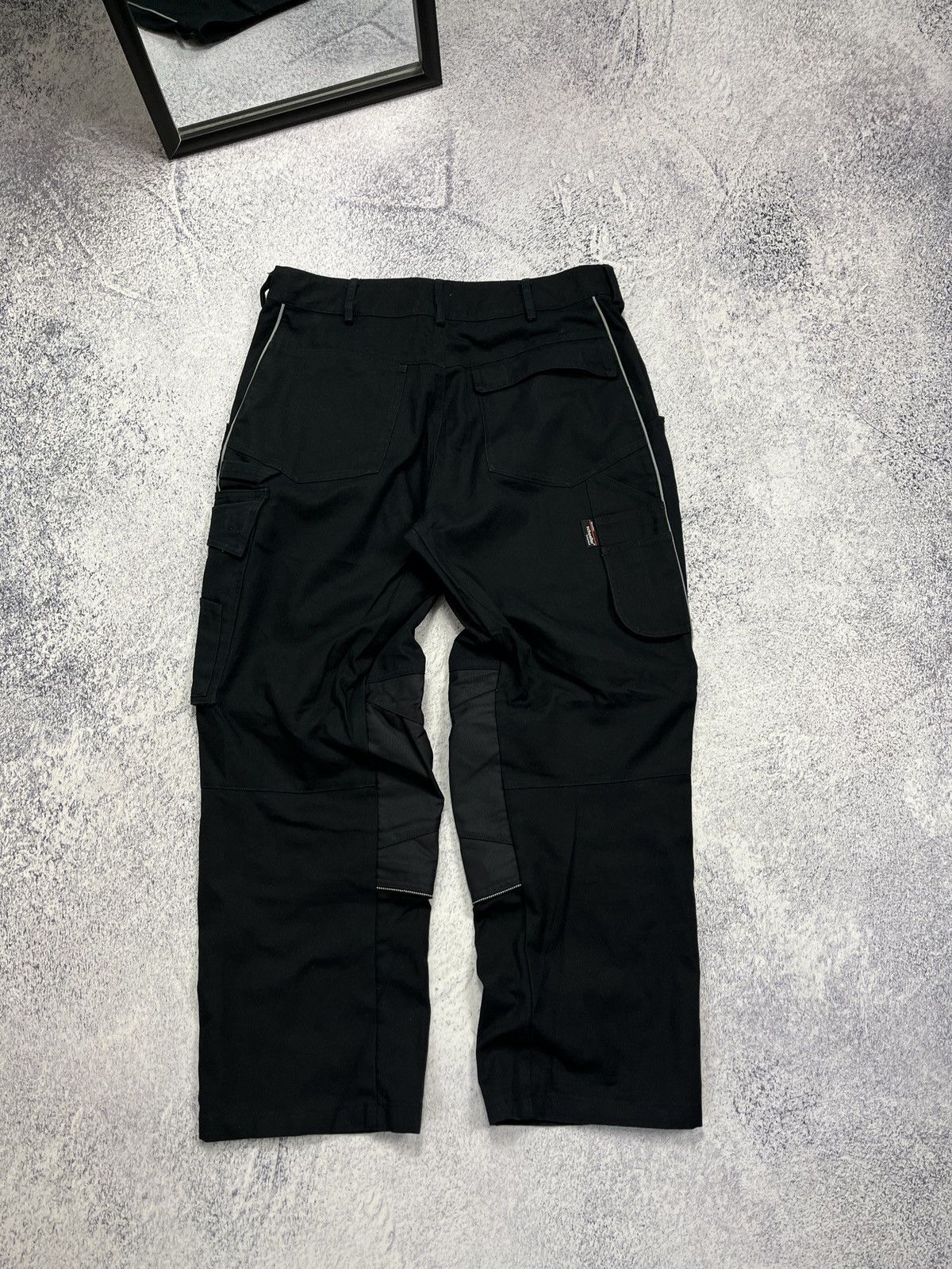 Garment Reproduction of Workers × Stewart & Strauss Engelbert Strauss Workwear Dynatec Cargo Pants Multipocket Size US 36 / EU 52 - 17 Thumbnail