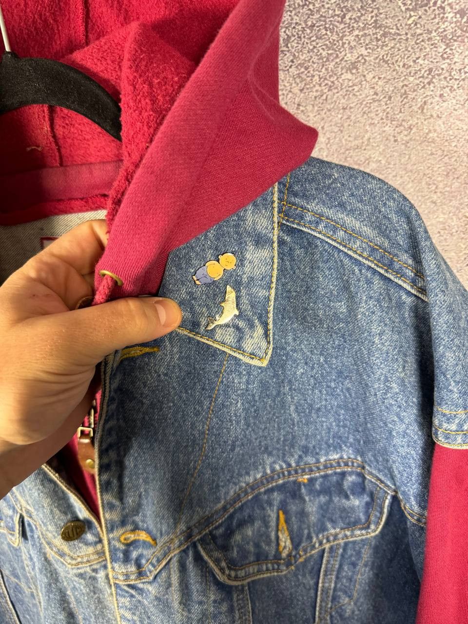 Vintage × Warner Bros ALL FOLKS LOONELY TUNES 1995 WB Hoodie Vest Jacket Denim XL Size US XL / EU 56 / 4 - 11 Thumbnail