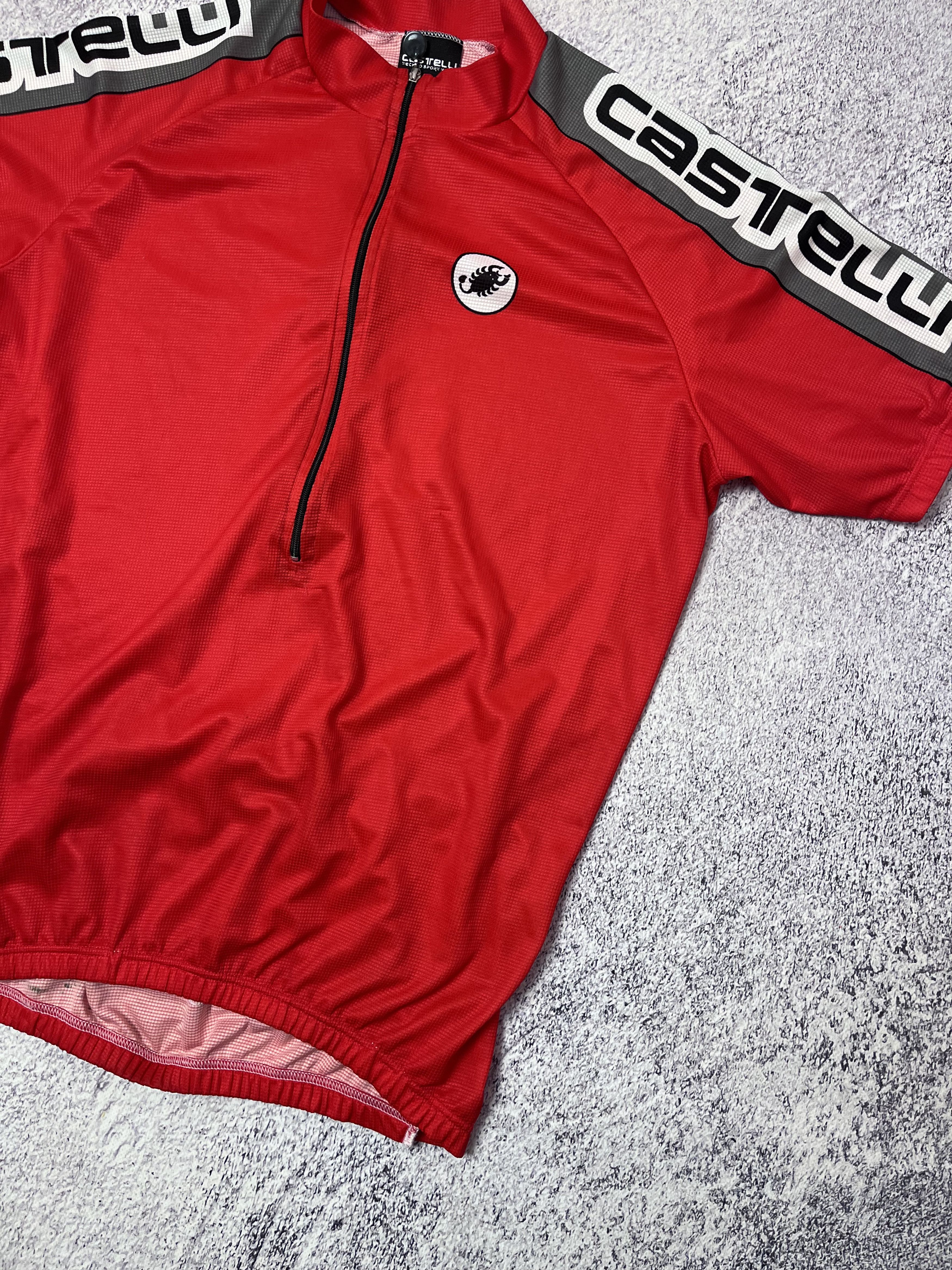 Other Vintage mens Cycling T-shirt Castelly size Xxl Size US XXL / EU 58 / 5 - 5 Thumbnail