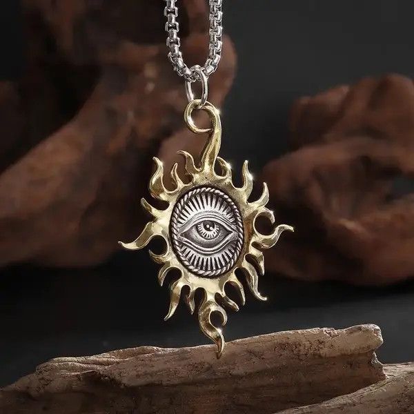 Jewelry Koyama x Asaka The Flame Of Eye Pendant Necklace Size ONE SIZE - 2 Thumbnail