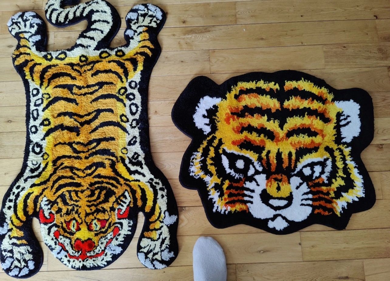 Other 3D Tiger Shape Soft Rug Size ONE SIZE - 3 Thumbnail
