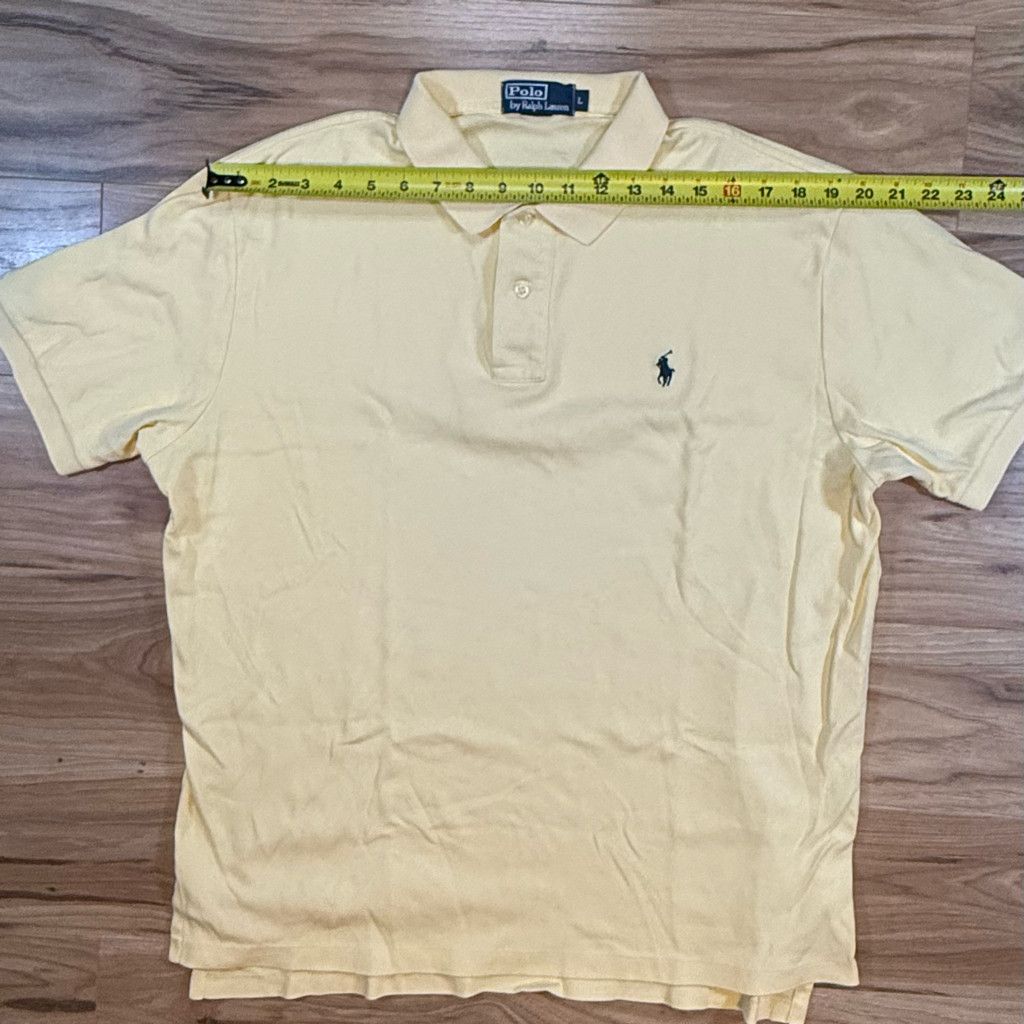 Polo Ralph Lauren Polo Ralph Lauren Men’s L Polo Shirt Yellow Size US L / EU 52-54 / 3 - 4 Thumbnail
