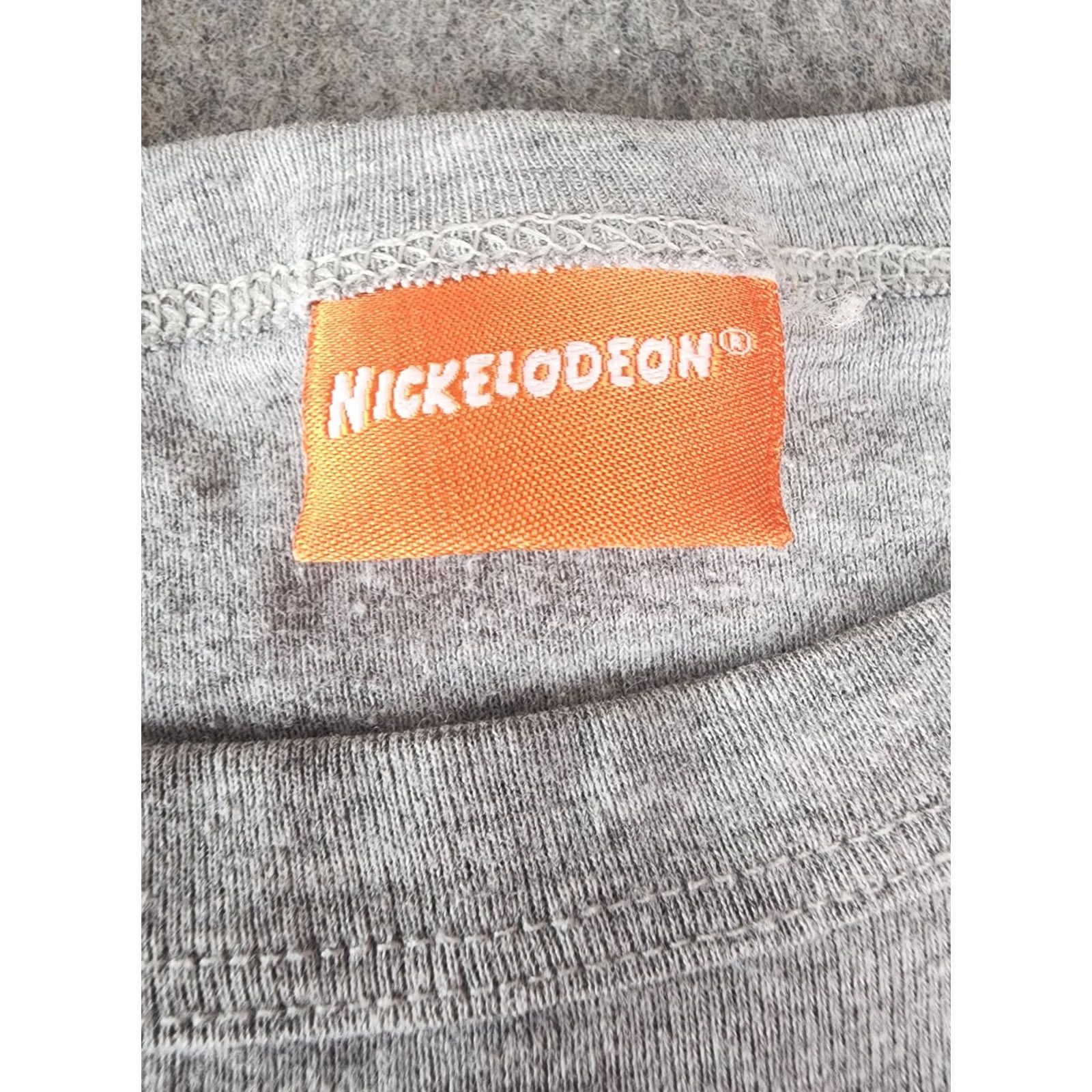 Nickelodeon VINTAGE SpongeBob Squarepants Nickelodeon T-Shirt L Large Gray Unisex Adults Mens Womens Boys Girls Size L / US 10 / IT 46 - 4 Thumbnail