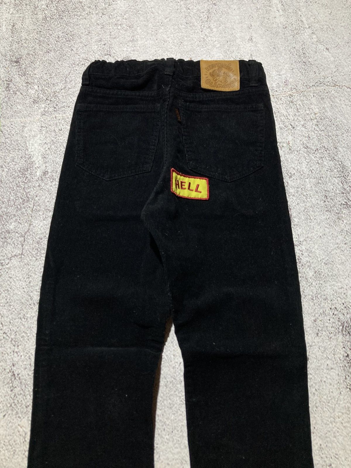 Hysteric Glamour FOR KIDS‼️Vintage Hysteric Glamour Mini Corduroy Pants Black Size US 26 / EU 42 - 10 Thumbnail