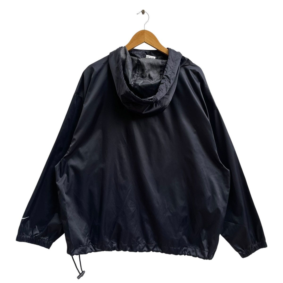 Nike × Vintage Vintage Nike Pull Over Center Swoosh Hooded Size US L / EU 52-54 / 3 - 2 Thumbnail