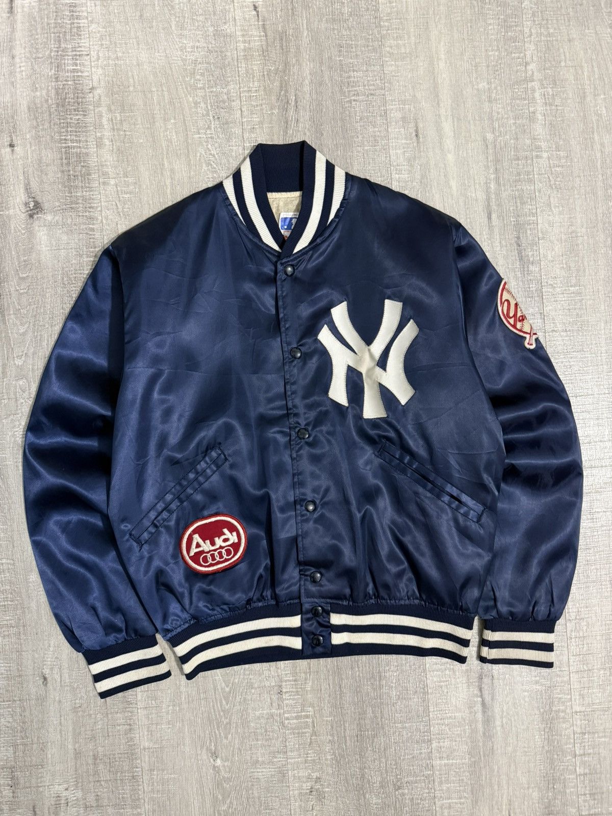 New York Yankees Vintage 80s 90s new york yankees felco satin varsity Size US S / EU 44-46 / 1 - 5 Thumbnail
