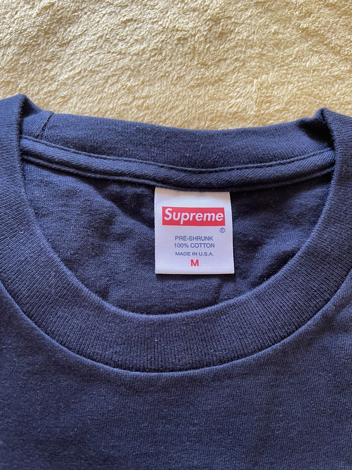 Supreme Supreme navy morrissey photo tee T-shirt Size US M / EU 48-50 / 2 - 3 Thumbnail