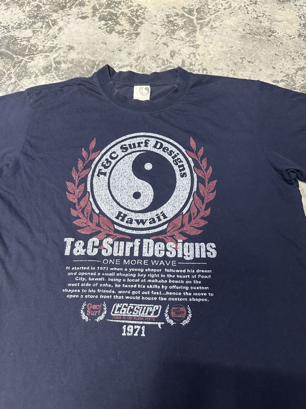 Sun Surf × Vintage Sun Faded🔥 Vintage y2k T&C Surf Hawaii Tshirt Size US L / EU 52-54 / 3 - 3 Thumbnail
