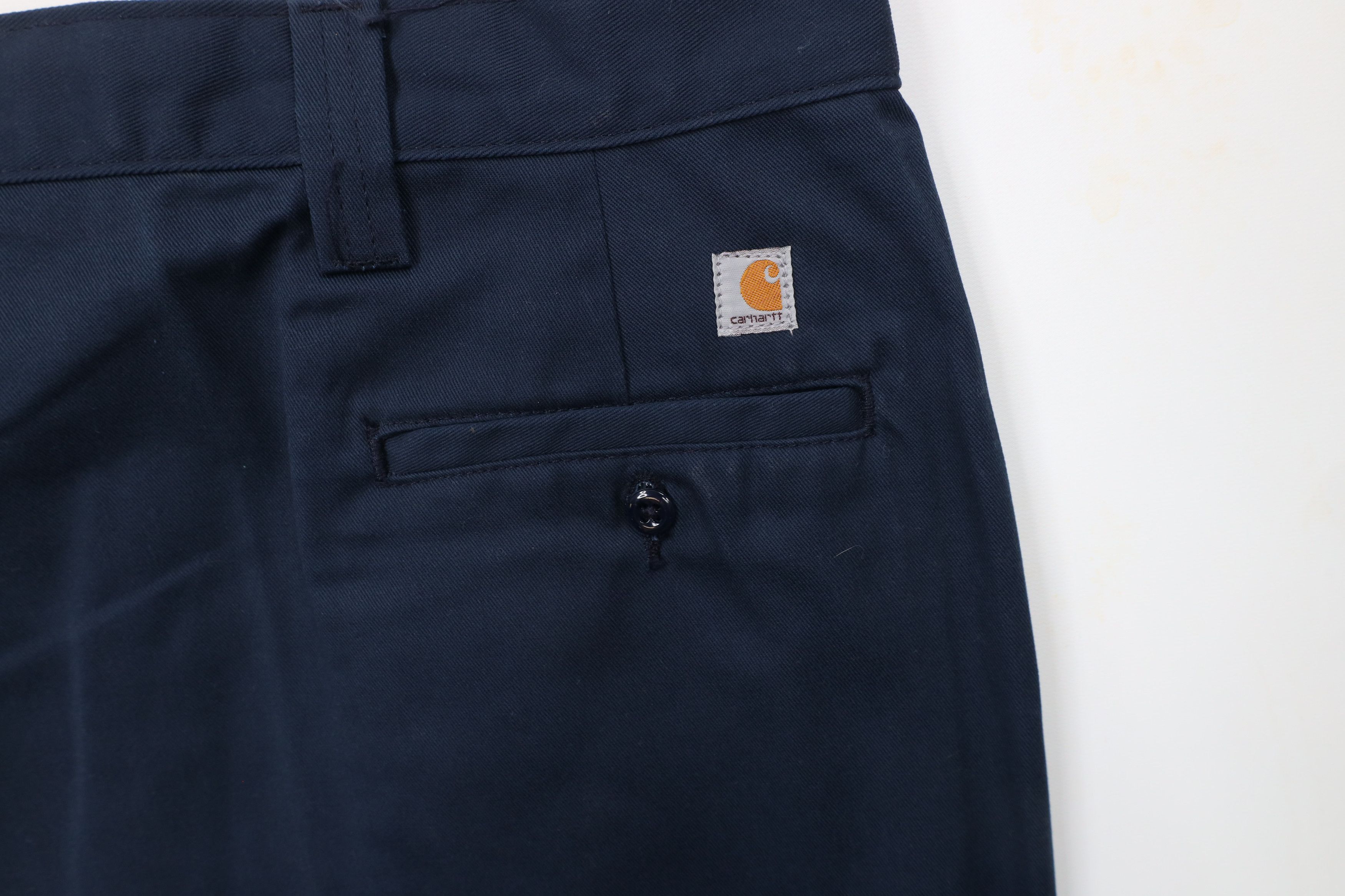 Carhartt × Vintage Deadstock Vintage Carhartt Wide Leg Relaxed Fit Pants Blue Size US 44 / EU 60 - 15 Thumbnail