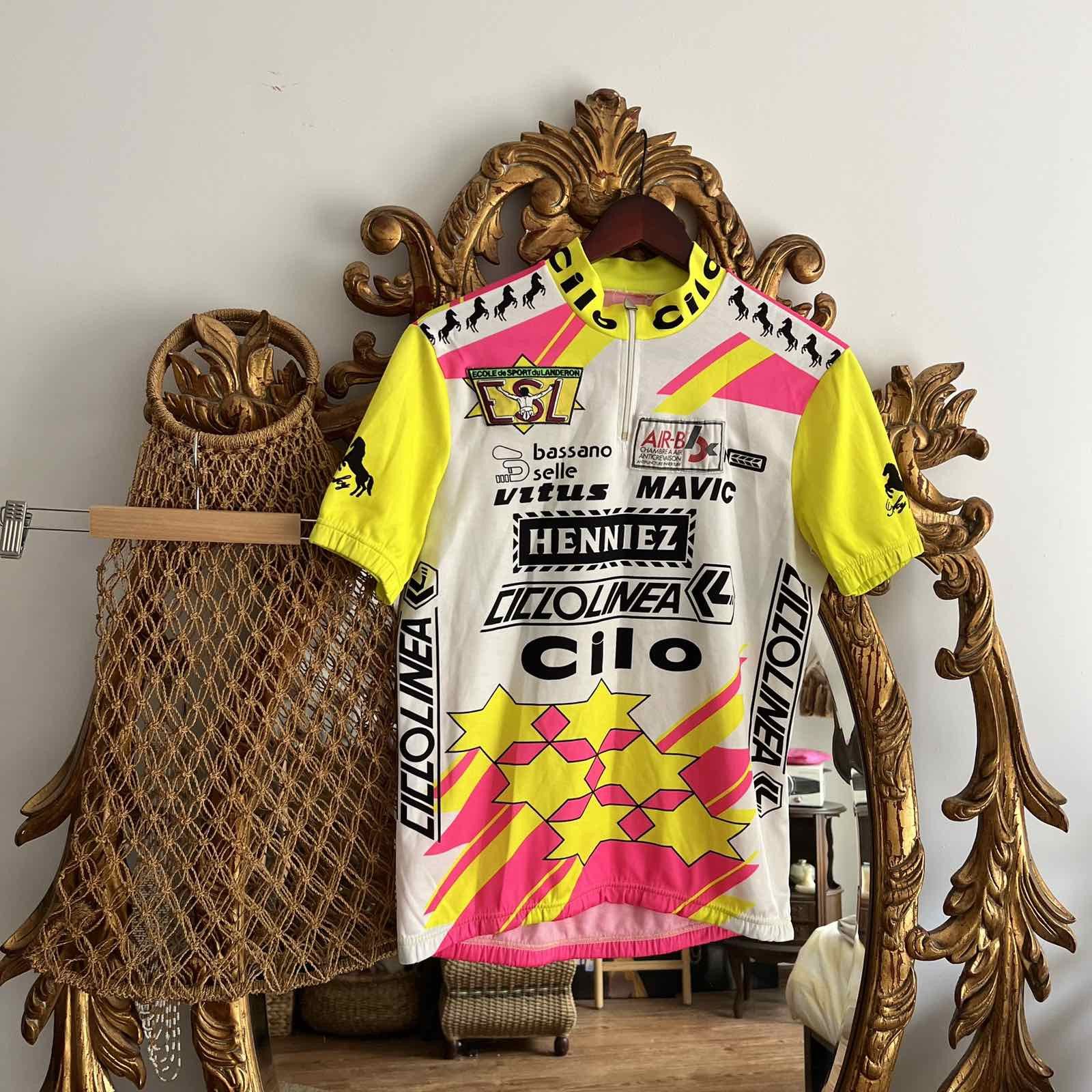 Vintage Blacky Switzerland Cycling Jersey 90s Bike Shirt